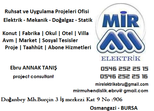 Bursa Elektrik Projesi