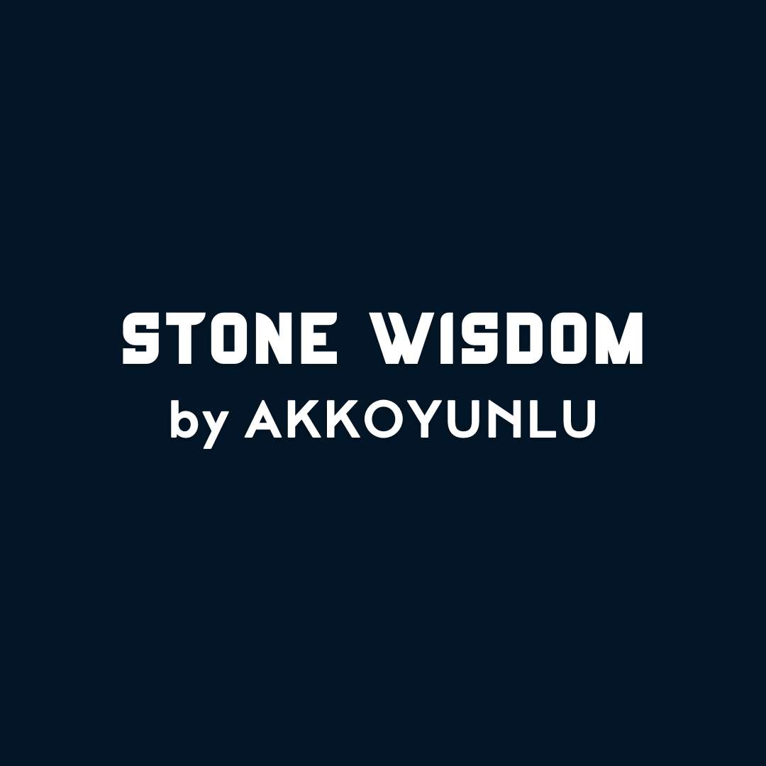 Stone Wisdom by AKKOYUNLU